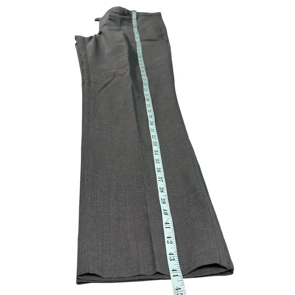 Banana Republic Performance Wool Dress‎ Pants Mens 36x34 Slim Fit Gray NEW